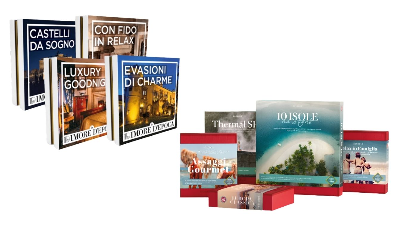 cofanetti regalo regalare un viaggio