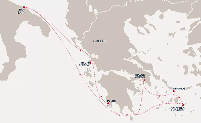 crociera luxury travel itinerario mare explora journeys cicladi grecia