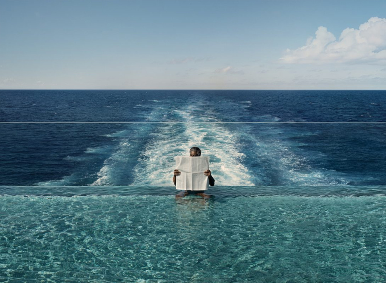 crociera luxury travel viaggio mare journeys swimming pool nave