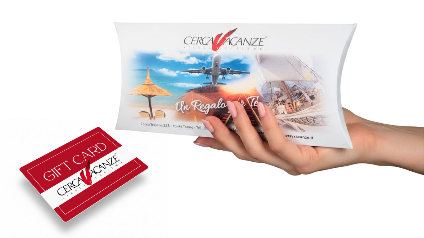 gift card regala un viaggio agenzia viaggi