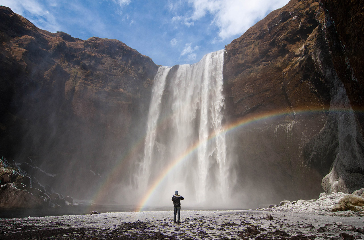 islanda cascate skogafoss natura self drive travel