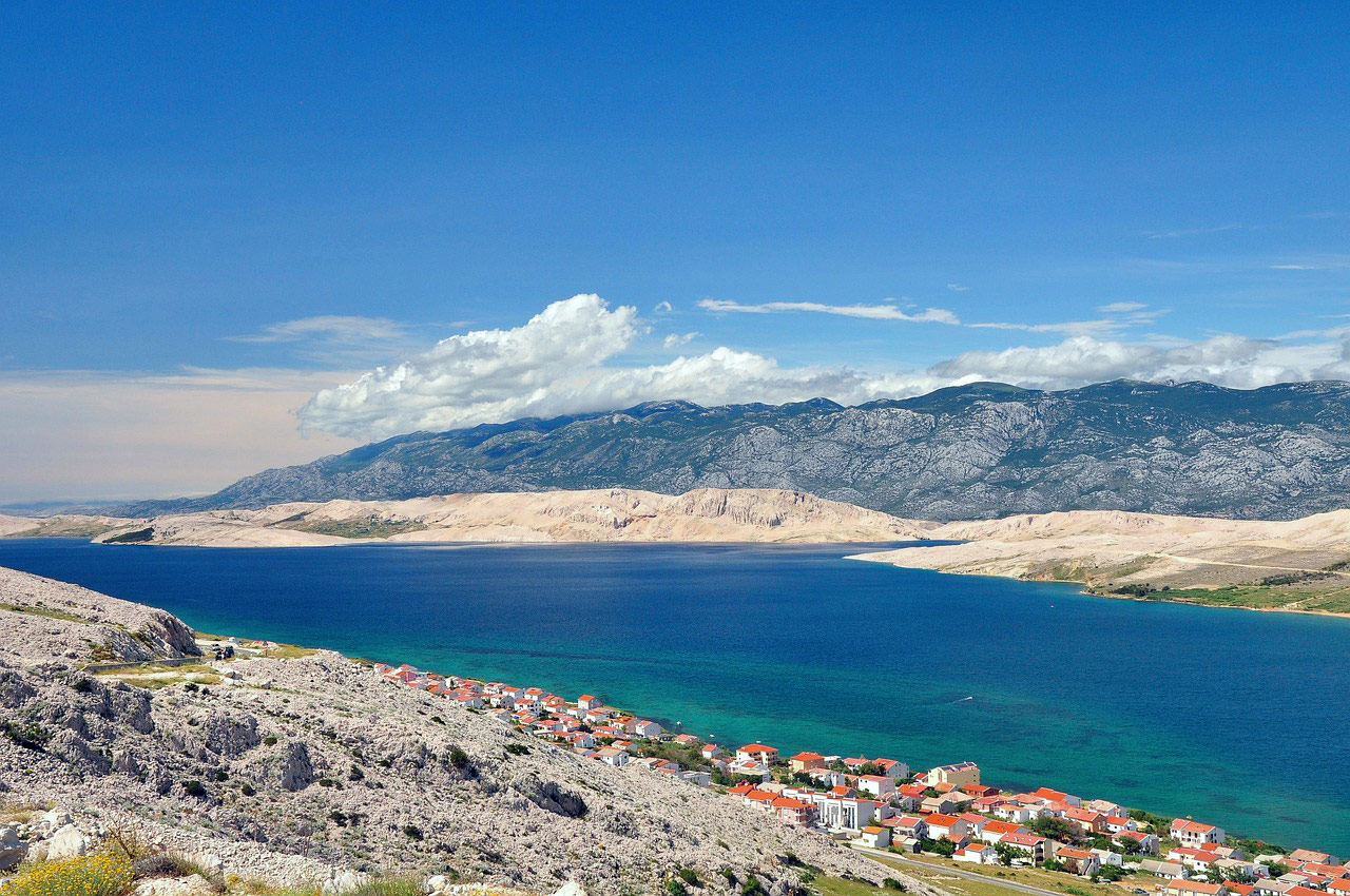 croazia pag isola mare pago
