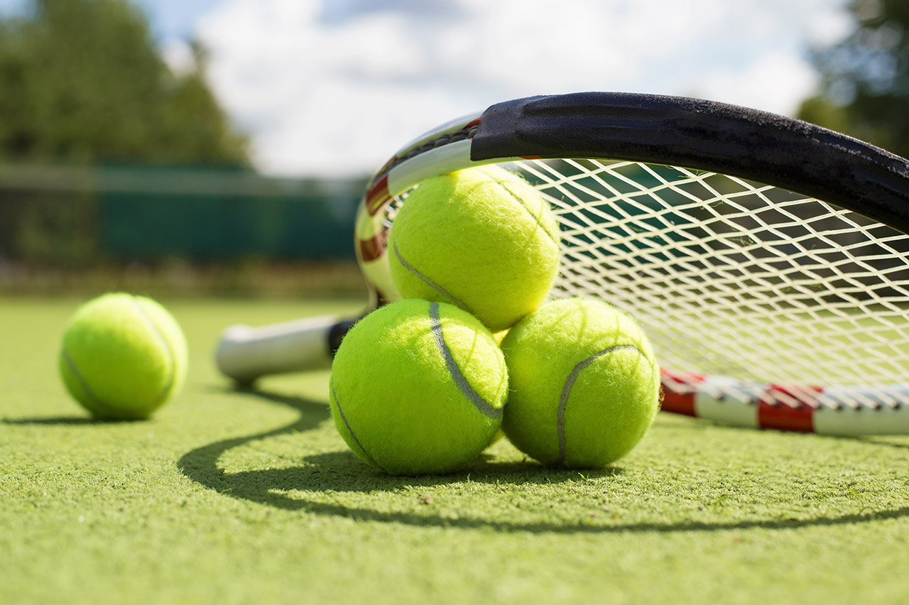 sport tennis wimbledon racchetta verde