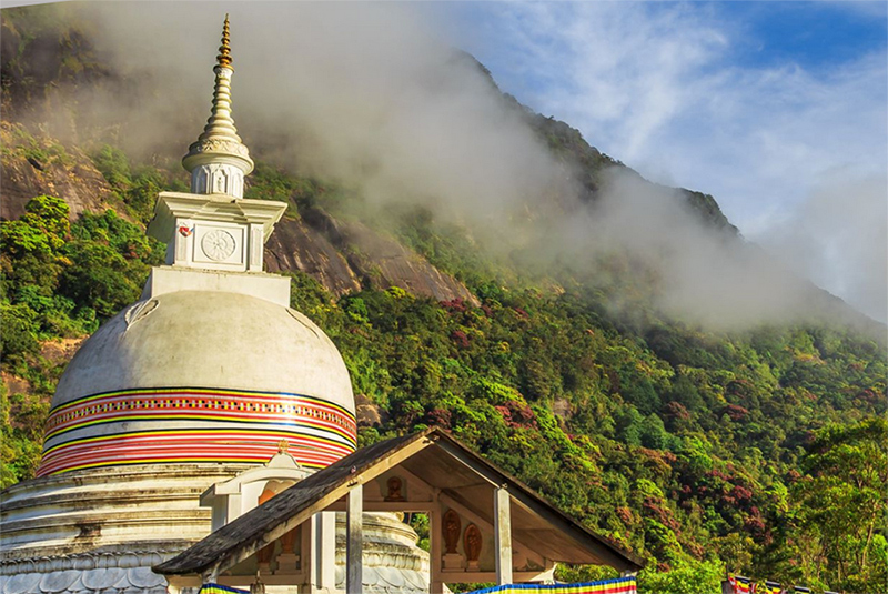 viaggio adam peak sri pada sri lanka