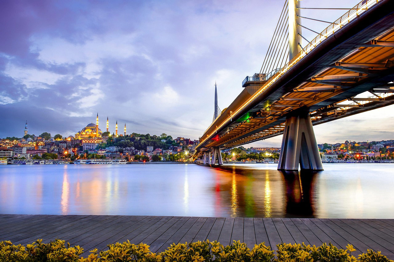 viaggio moschea blu istanbul turchia bosforo ponte