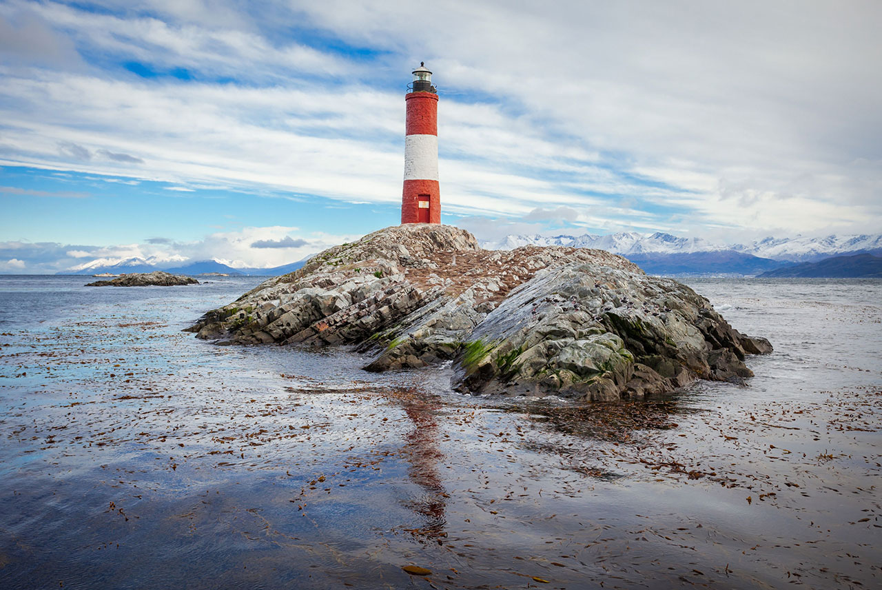 argentina faro ushuaia terra del fuoco antartide