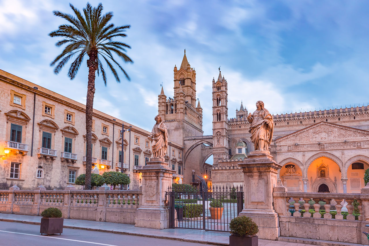crociera mediterraneo italia palermo cattedrale