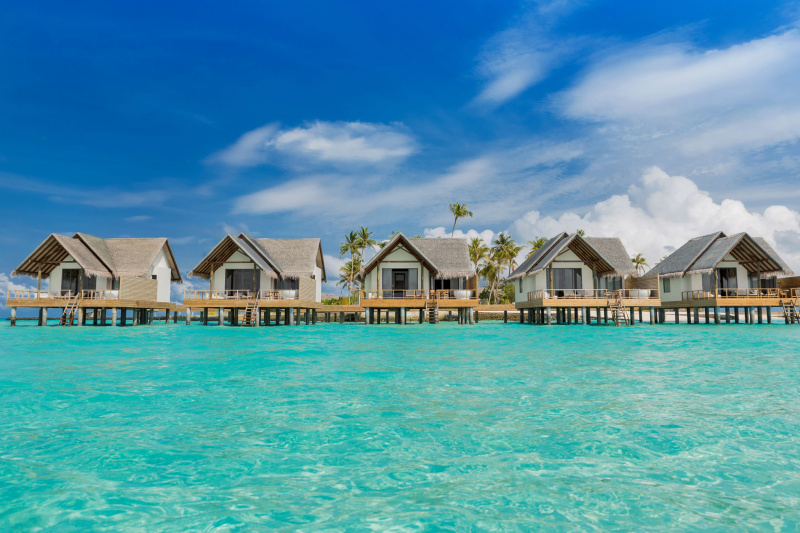 maldive atollo lhaviyani fushifaru resort villette sulla spiaggia mare cristallino