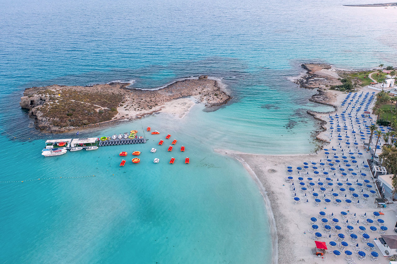 nissi beach ayia napa cipro
