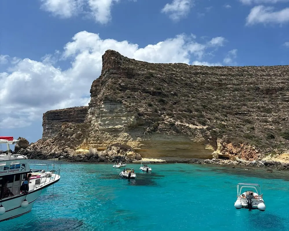 viaggio capo ponente lampedusa isole pelage dream
