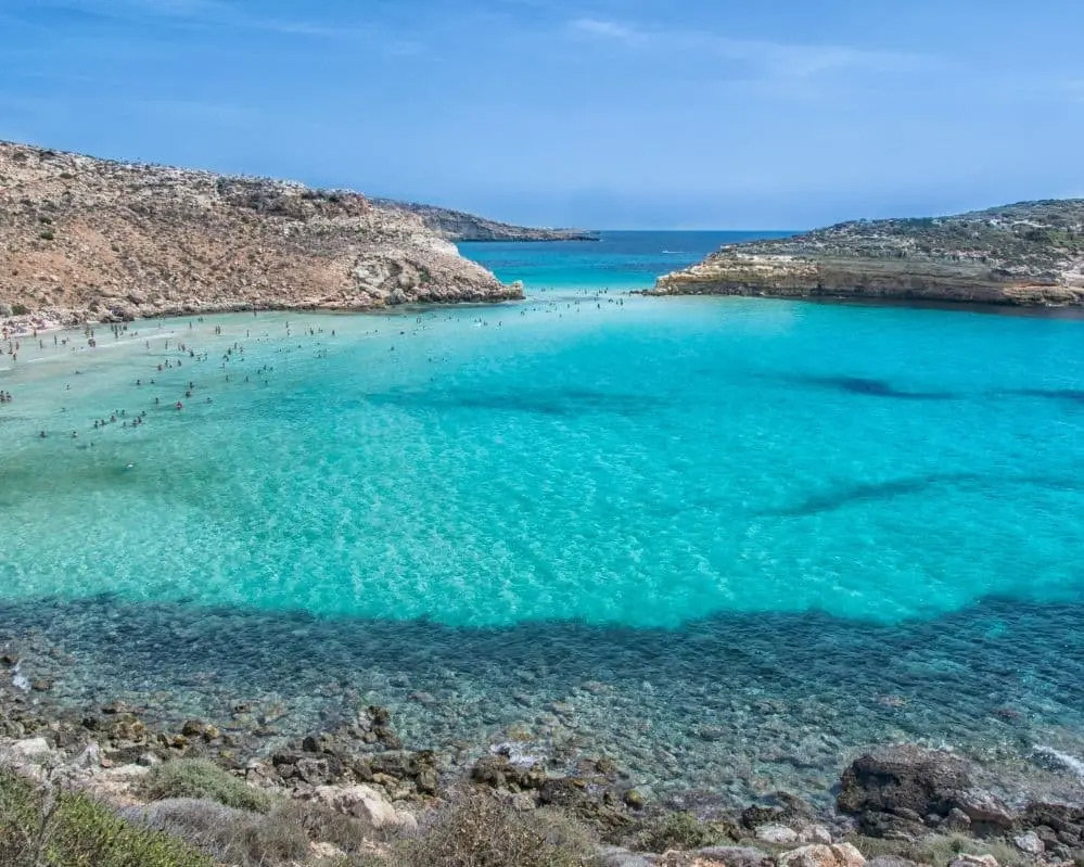 viaggio giovani lampedusa mare trasparente tartarughe dream