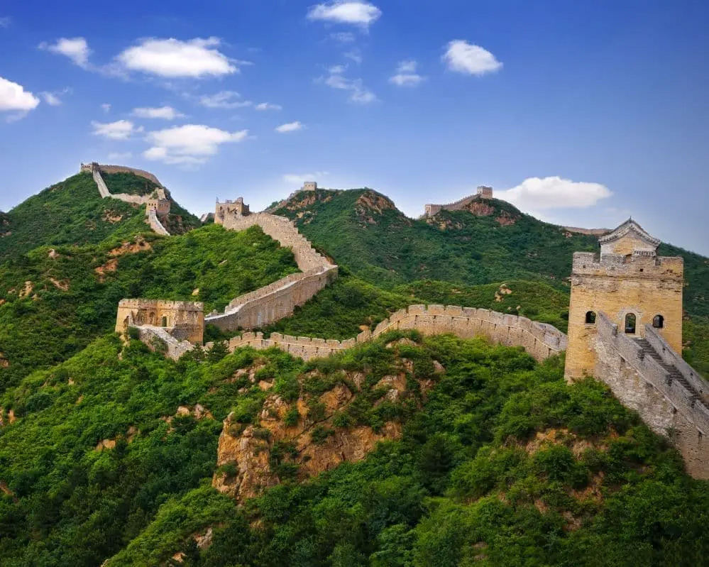 tour cina grande muraglia cinese jinshanling opera architettonica