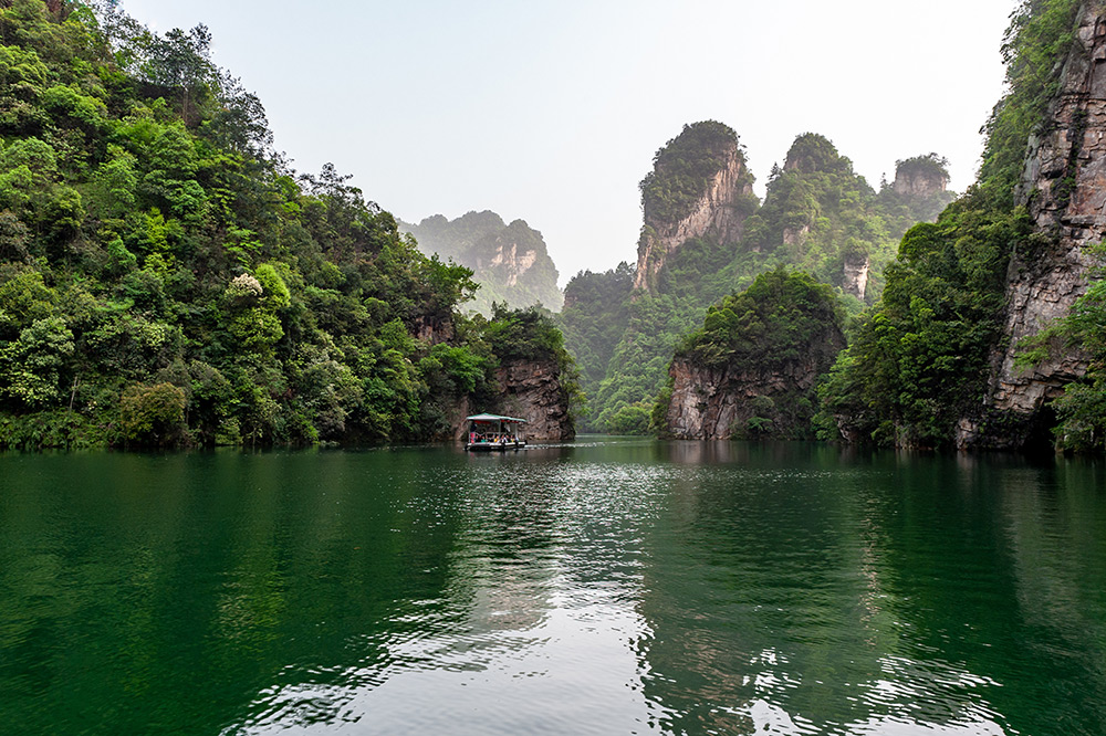 tour cina lago baofeng provincia cinese dello hunan
