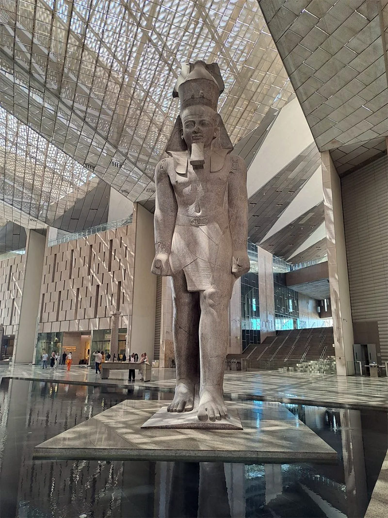 viaggio egitto cairo giza grand egyptian museum gem