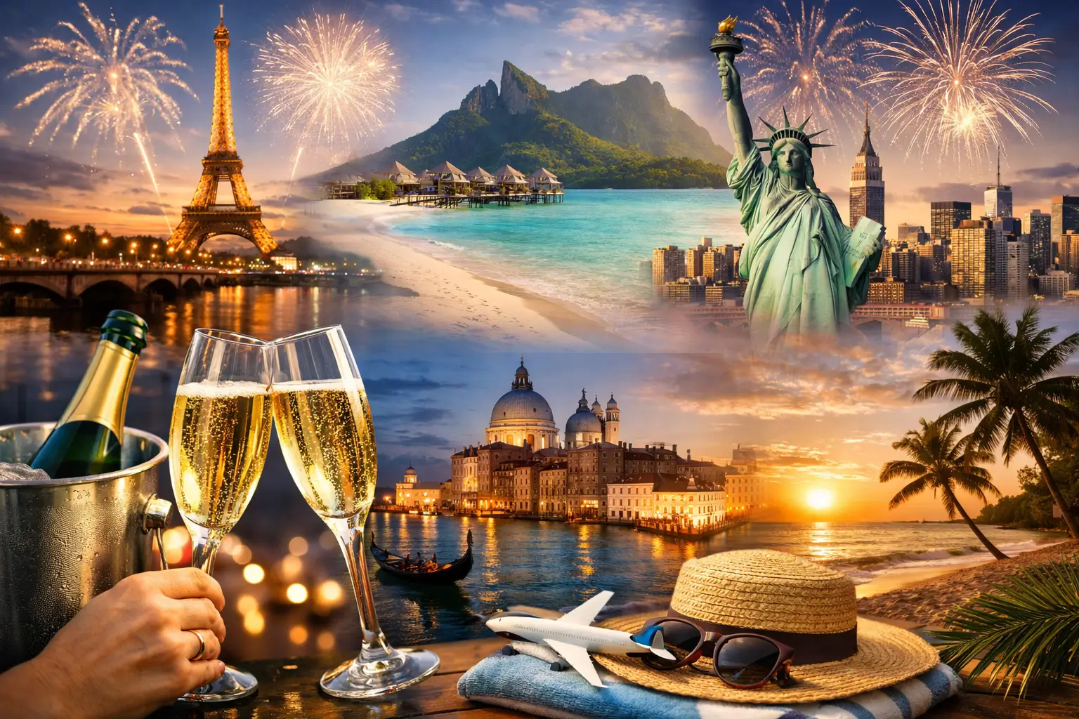 Le 10 migliori destinazioni per Capodanno