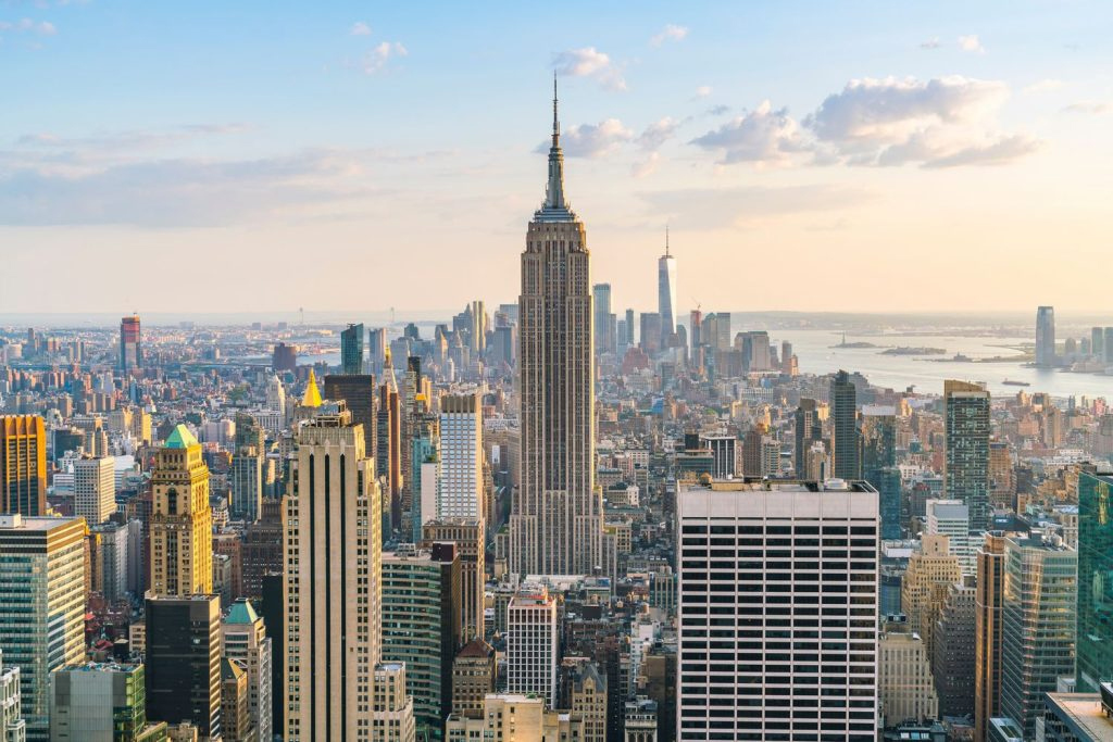 viaggio autunno new york america halloween manhattan empire state building