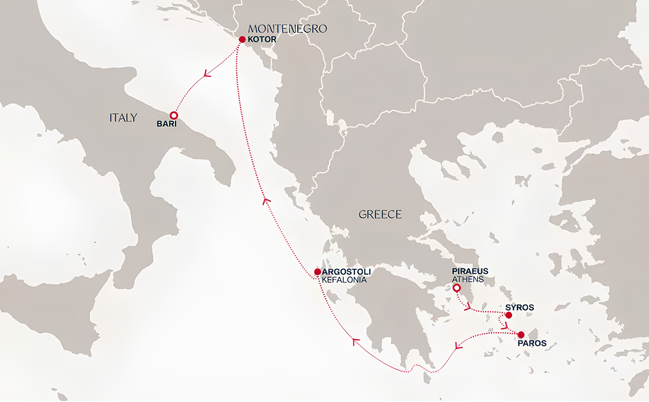 crociera luxury travel msc explora journeys bari cicladi grecia