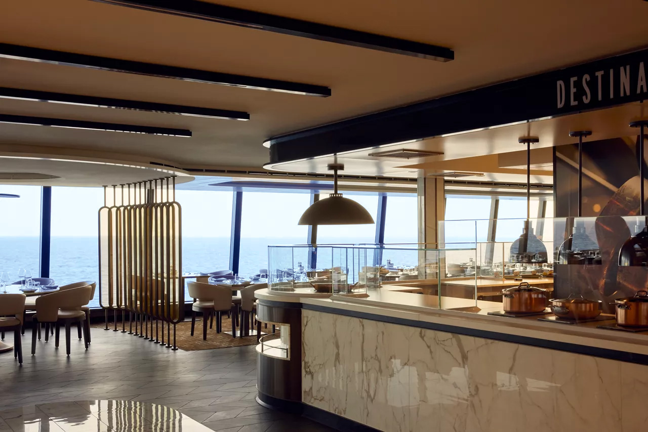 crociera luxury travel viaggio mare exploraII journeys ristorante nave